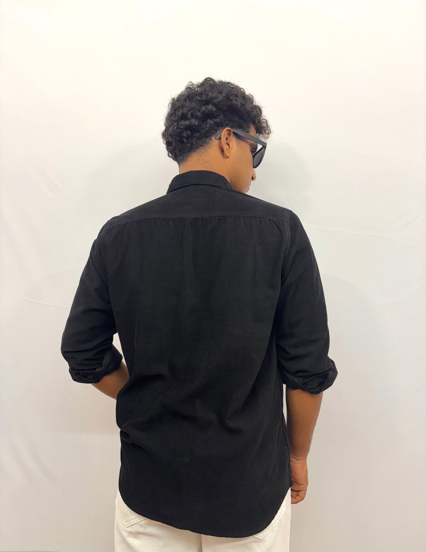 Black Corduroy Shirt