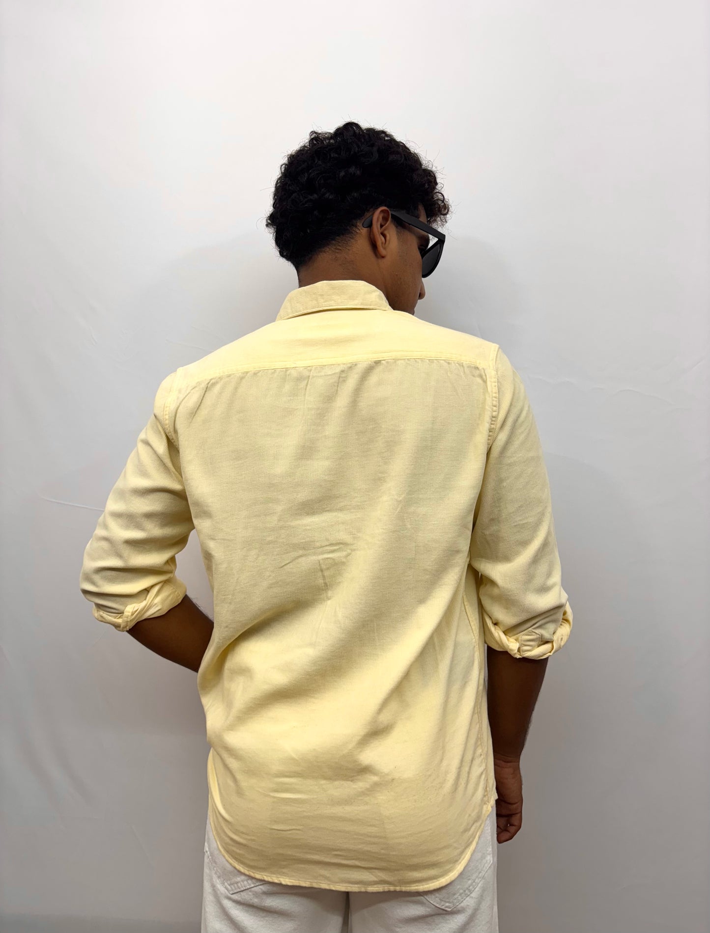 Yellow Corduroy Shirt