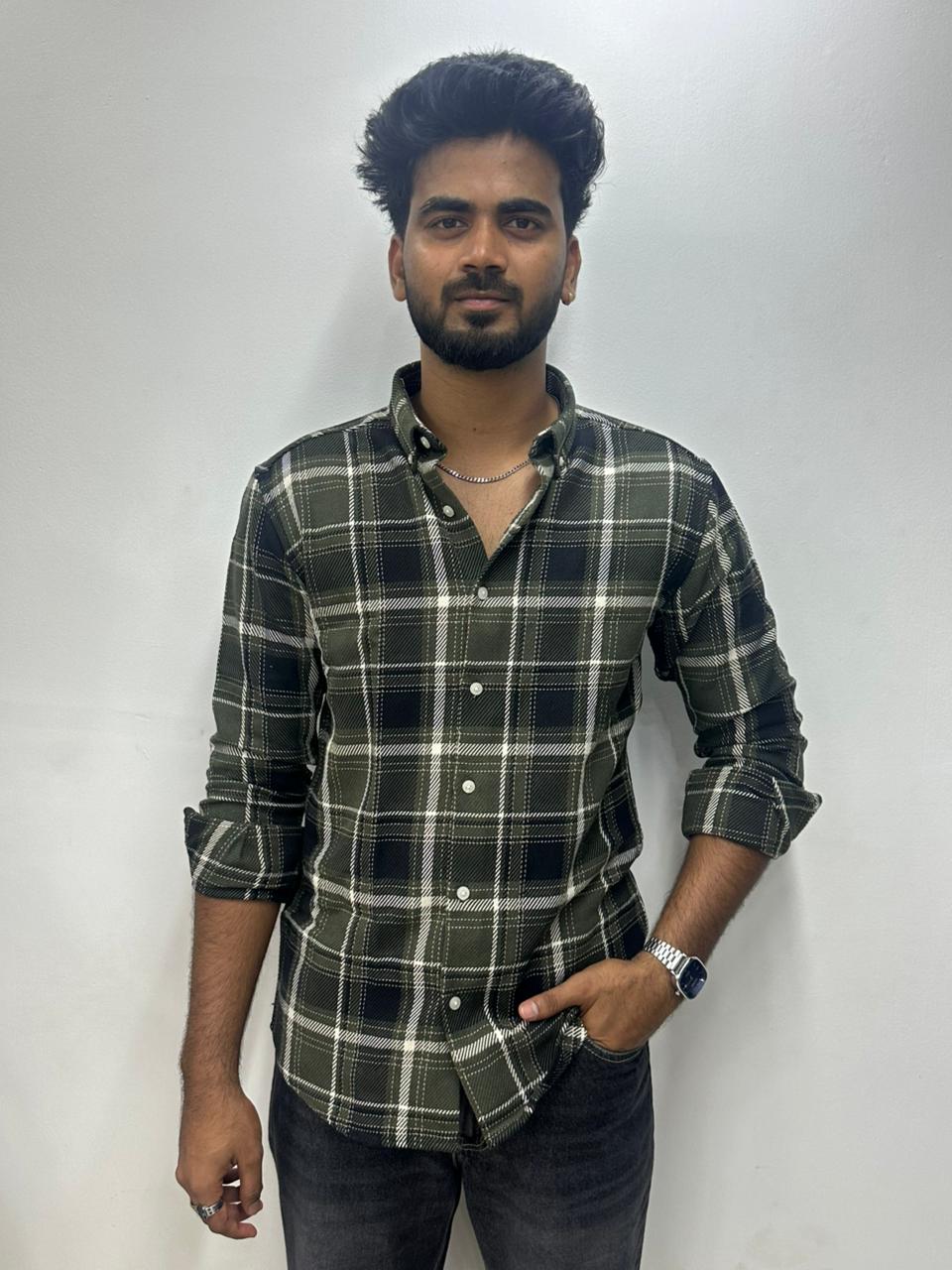 Green & Black Flannel