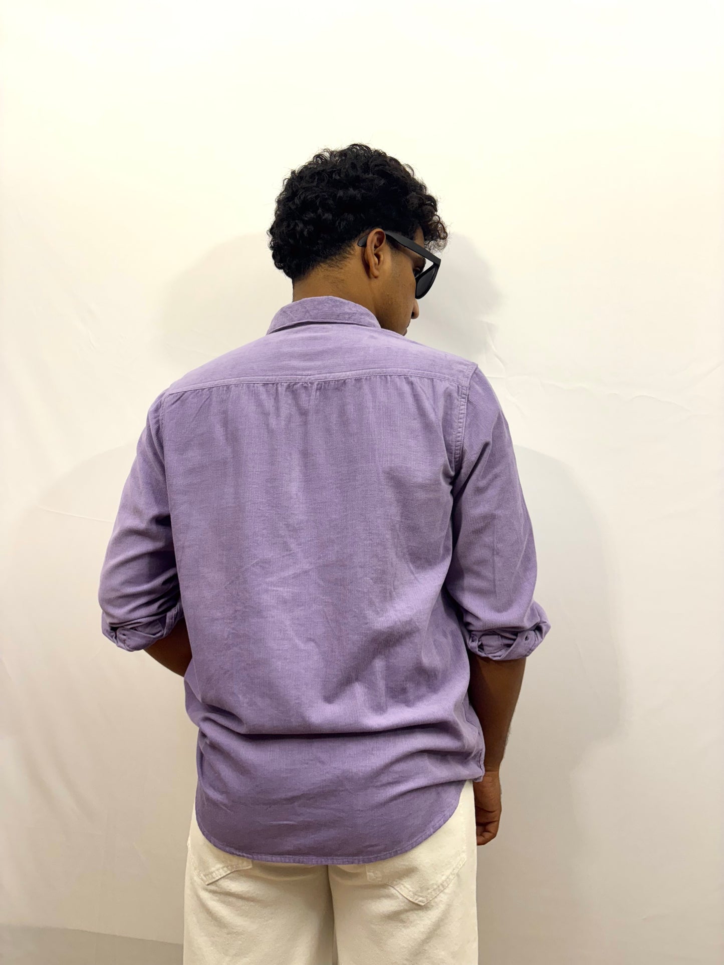 Lavender Corduroy Shirt