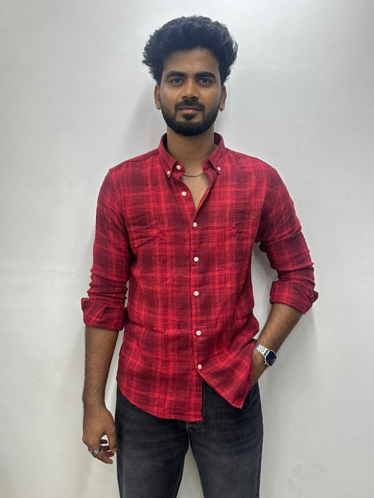 Scarlet Red Flannel