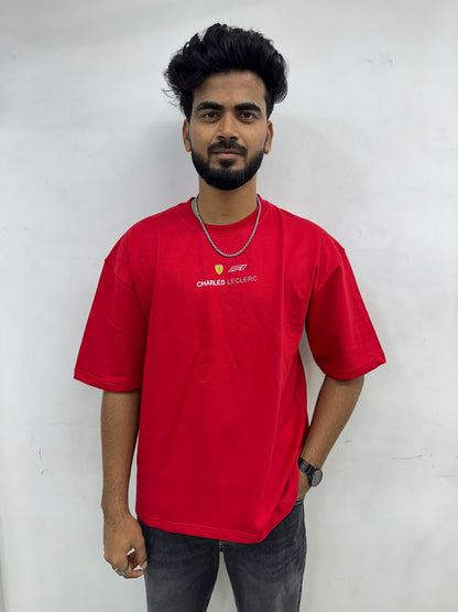 Red Oversized T-shirt
