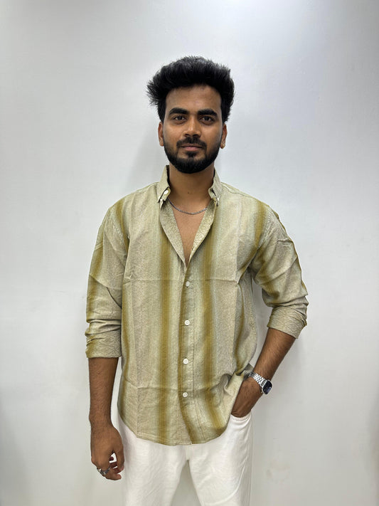 Mustard Dobby Jacquard