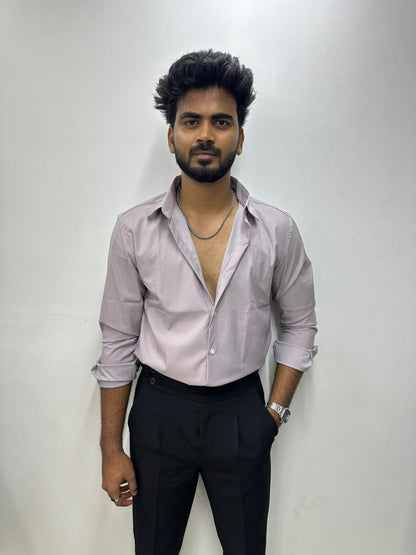 Lavender TR Solids Shirt