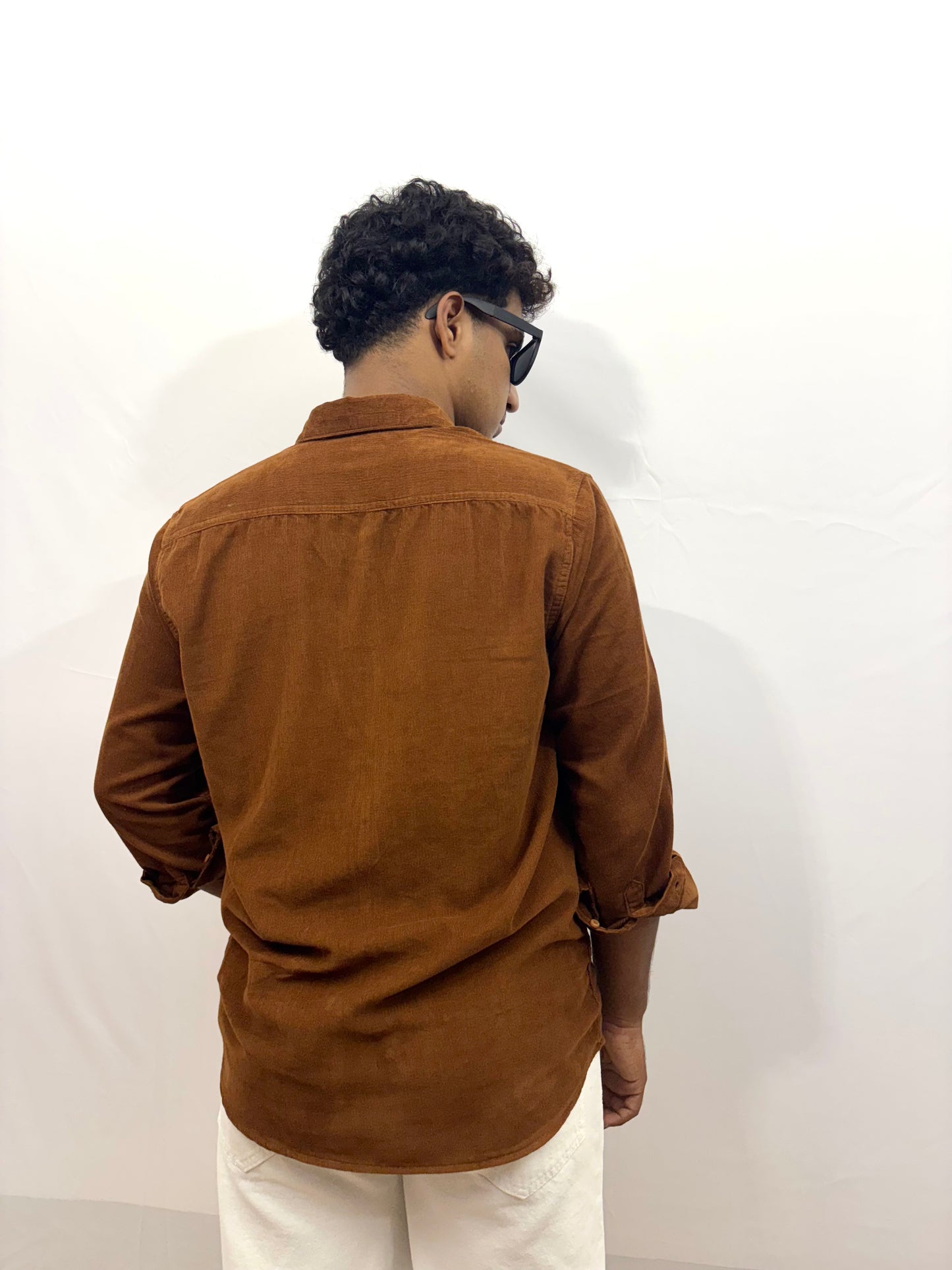 Brown Corduroy Shirt