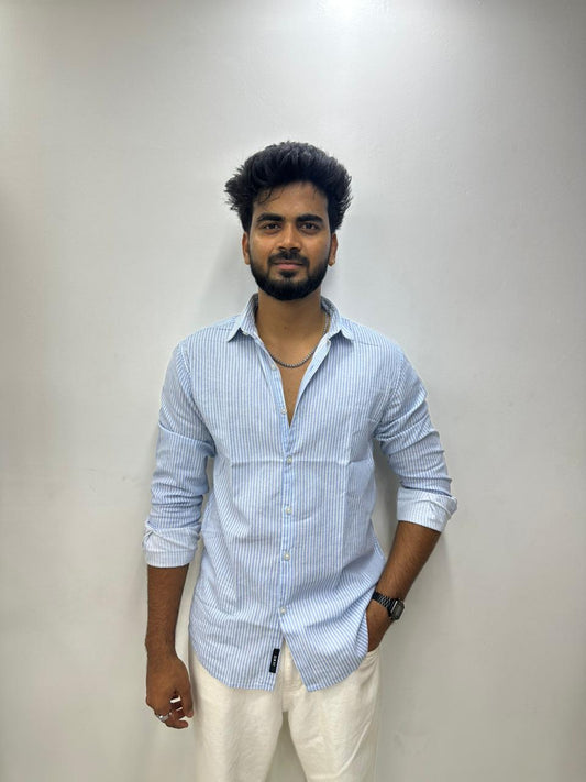 Blue Stripes Shirt