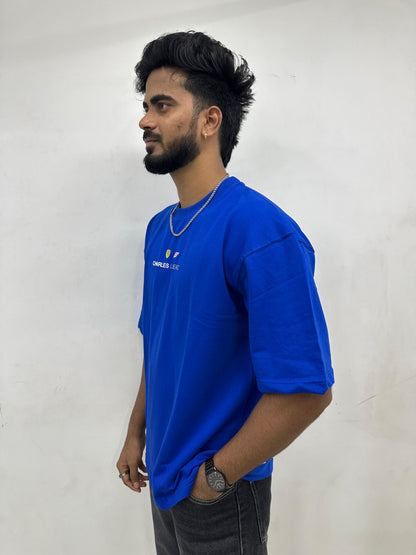 Blue Oversized T-shirt