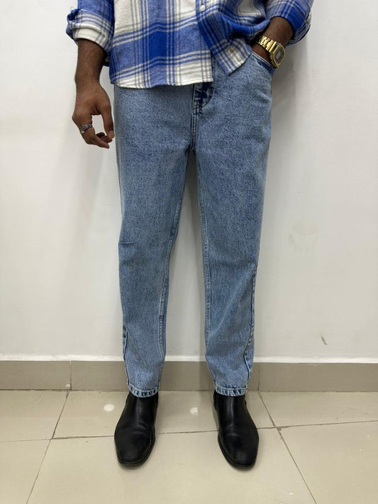 Blue Mom Fit Jeans