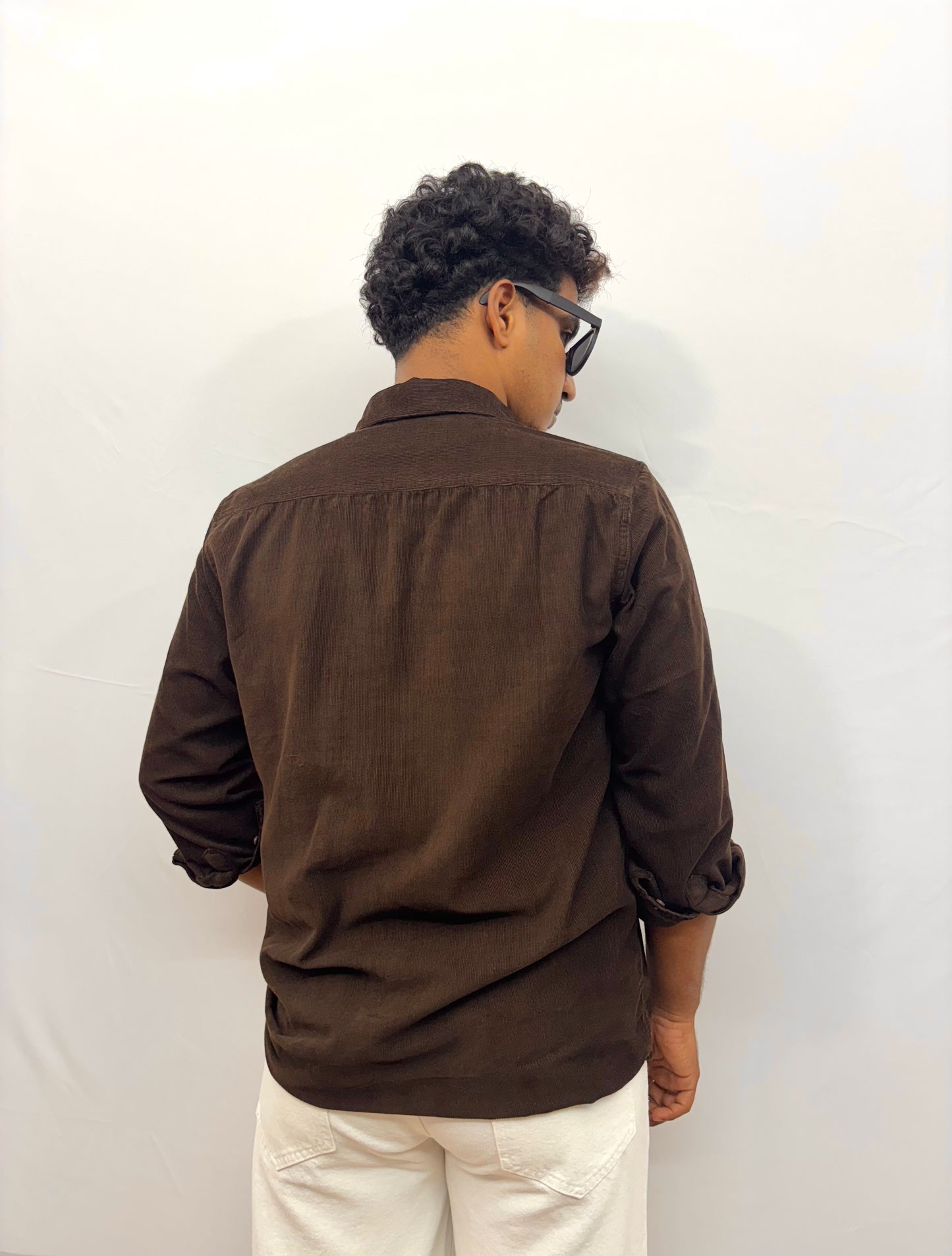Brown Corduroy Shirt