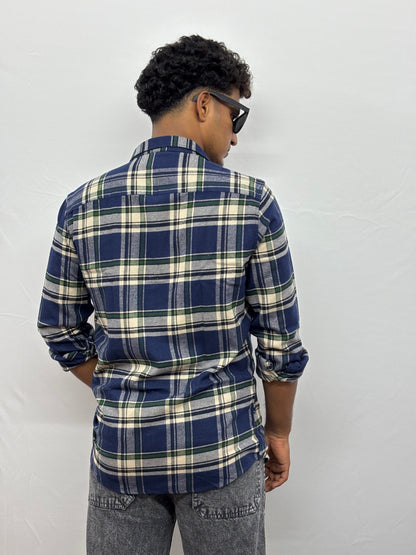 Navy Blue Flannels
