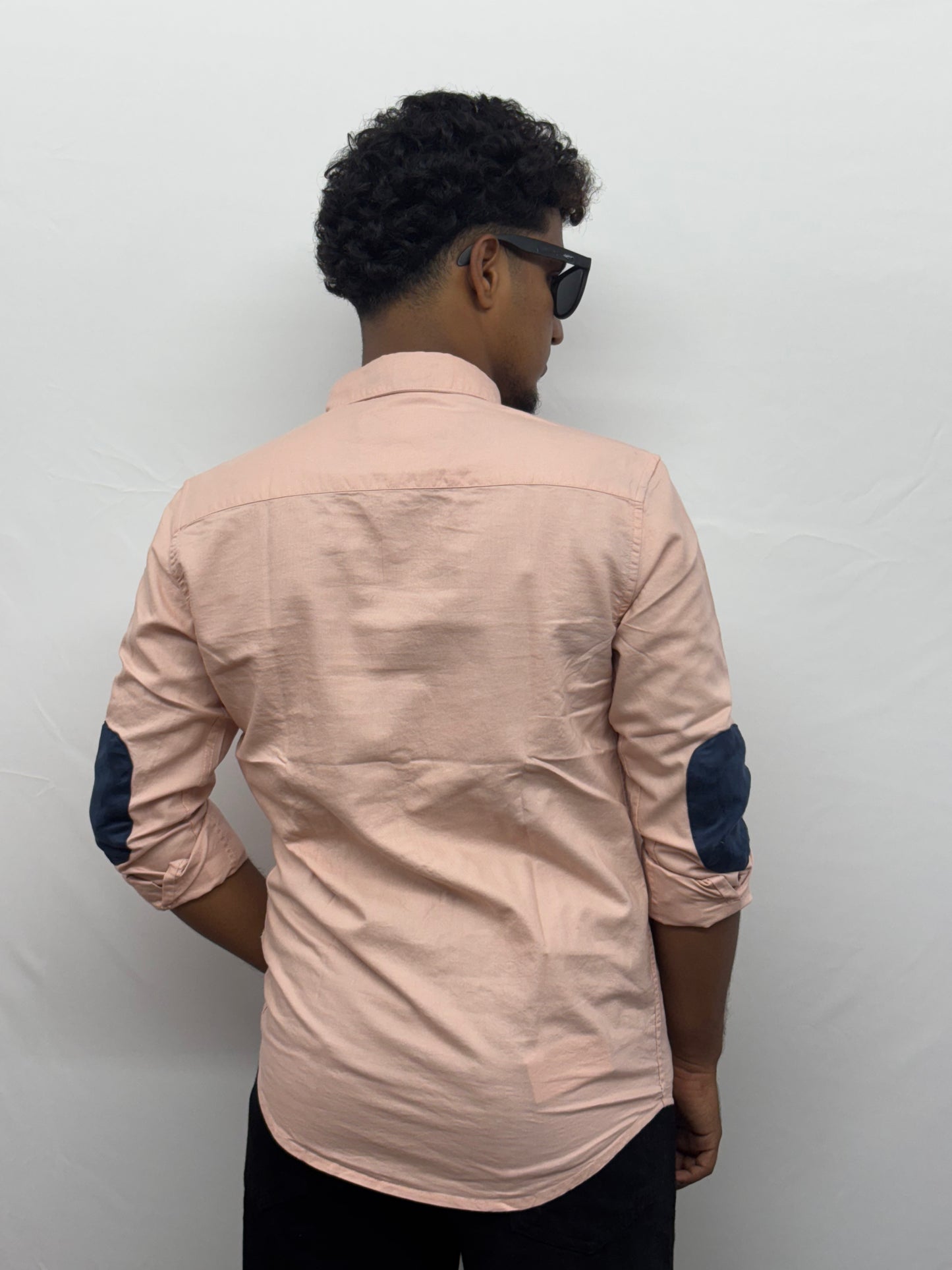 Peach Hand Patch Shirt