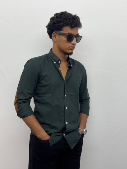 Green Hand Patch Shirt