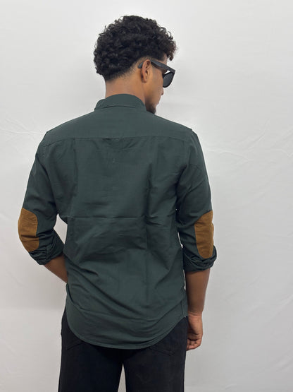 Green Hand Patch Shirt