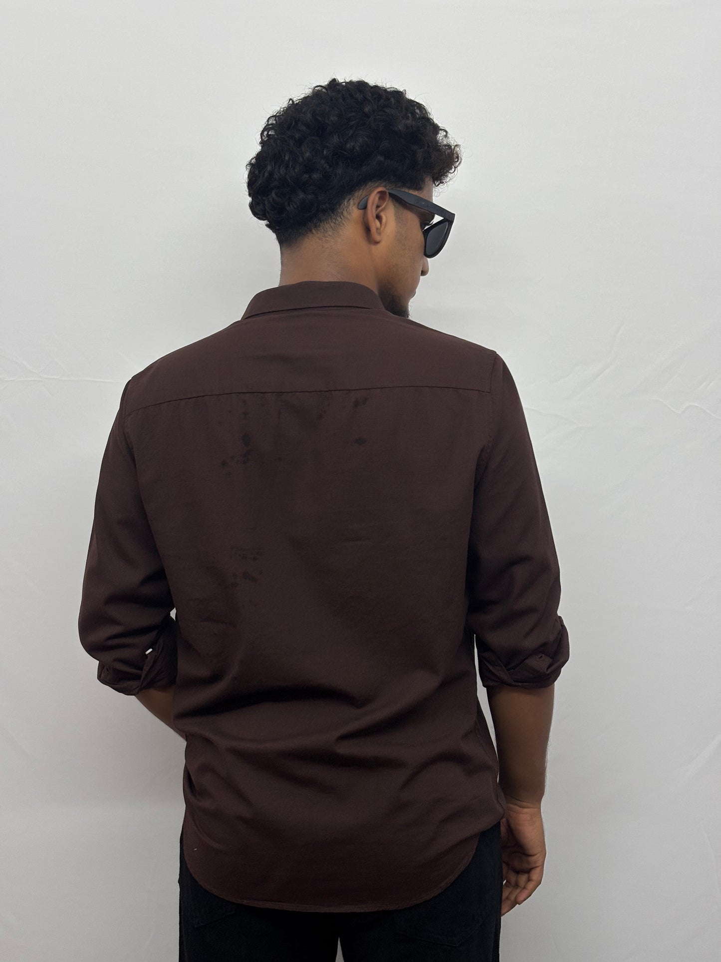 Brown Linen Shirt