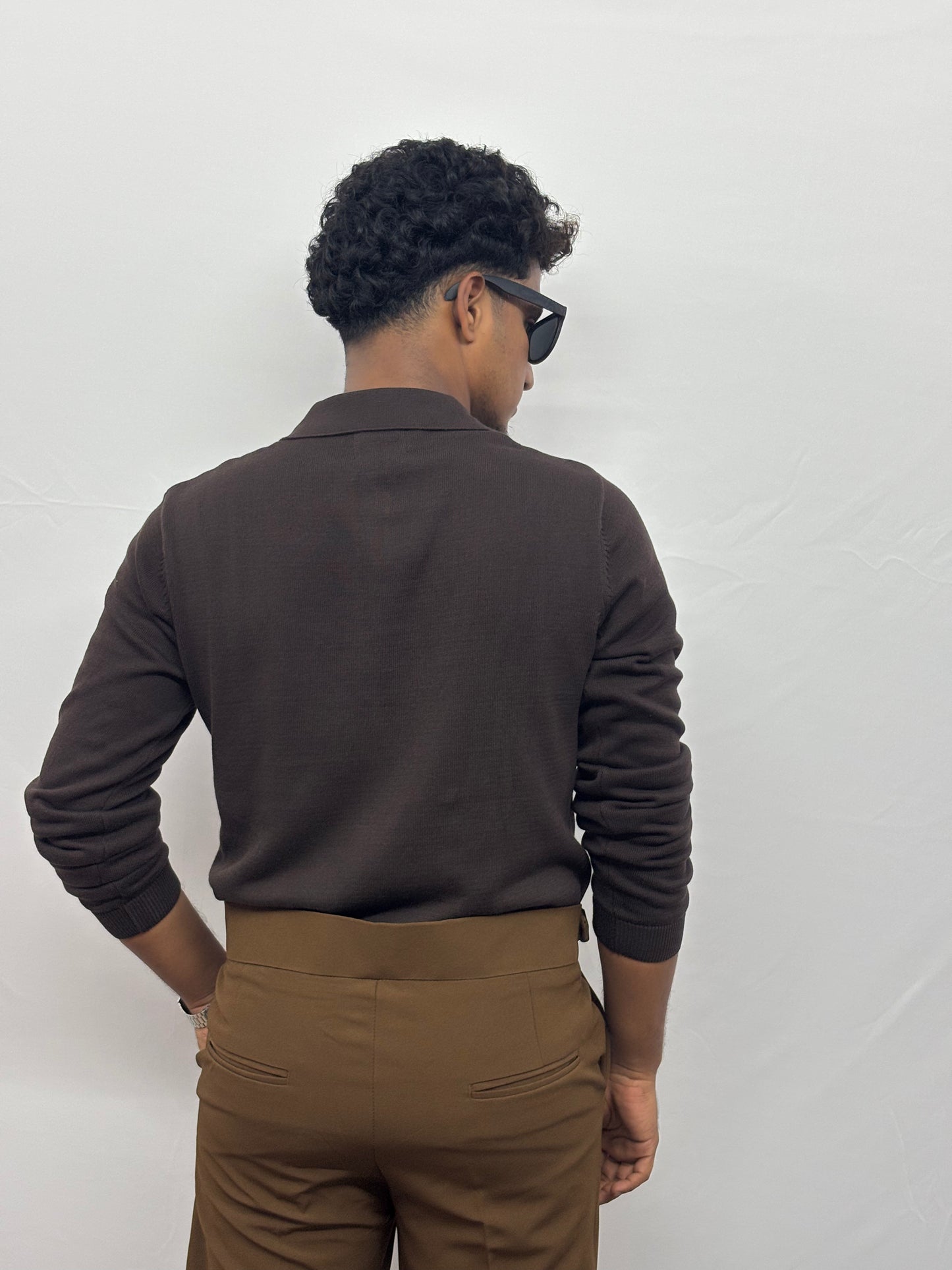 Brown Polo T-Shirt