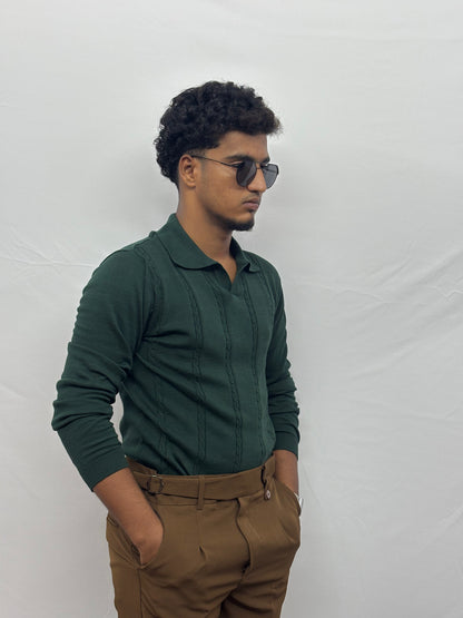 Green Polo T-Shirt