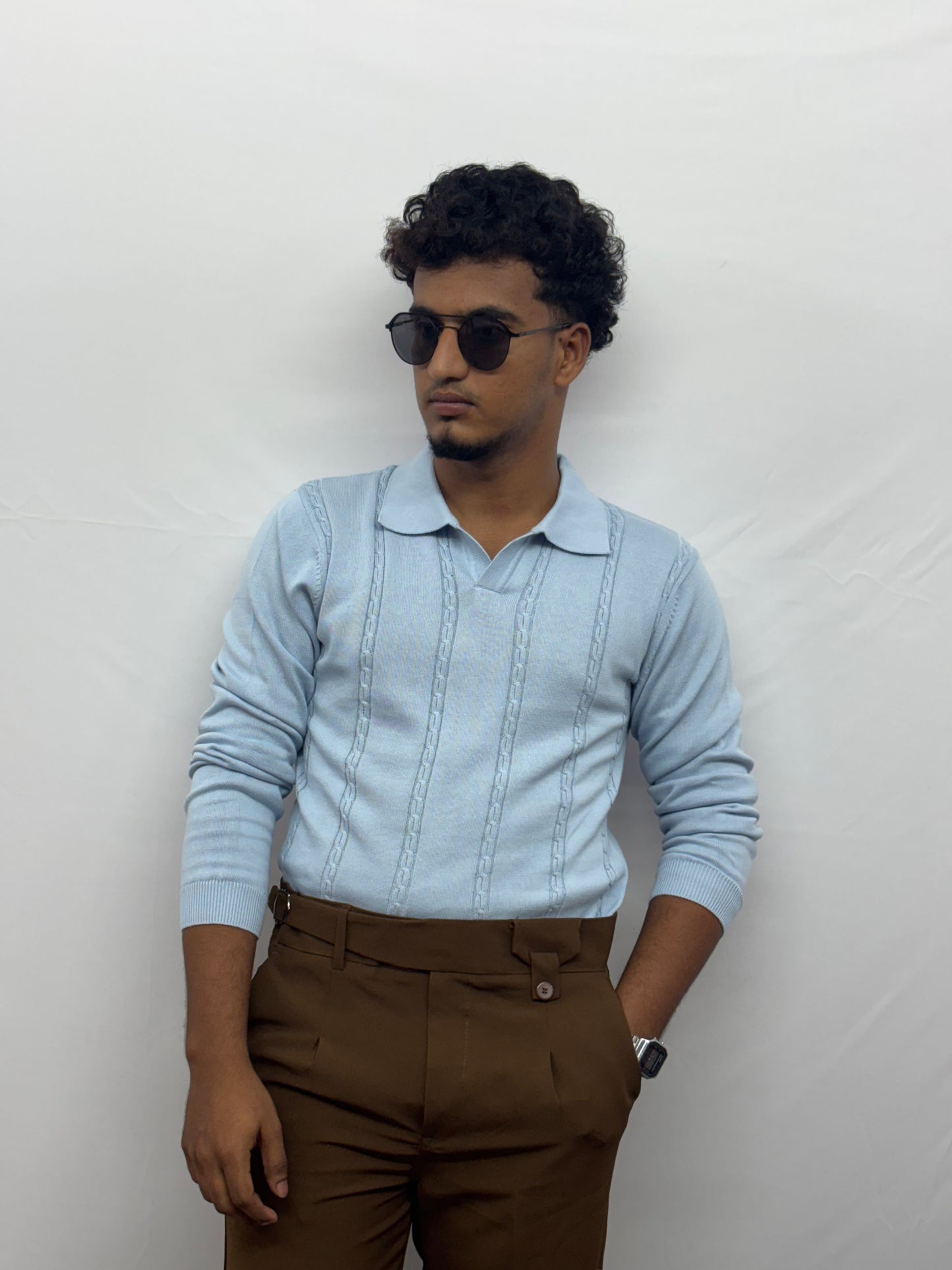 Sky Blue Polo T-Shirt