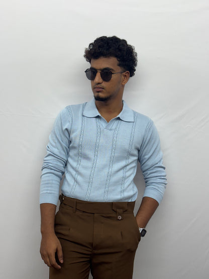 Sky Blue Polo T-Shirt