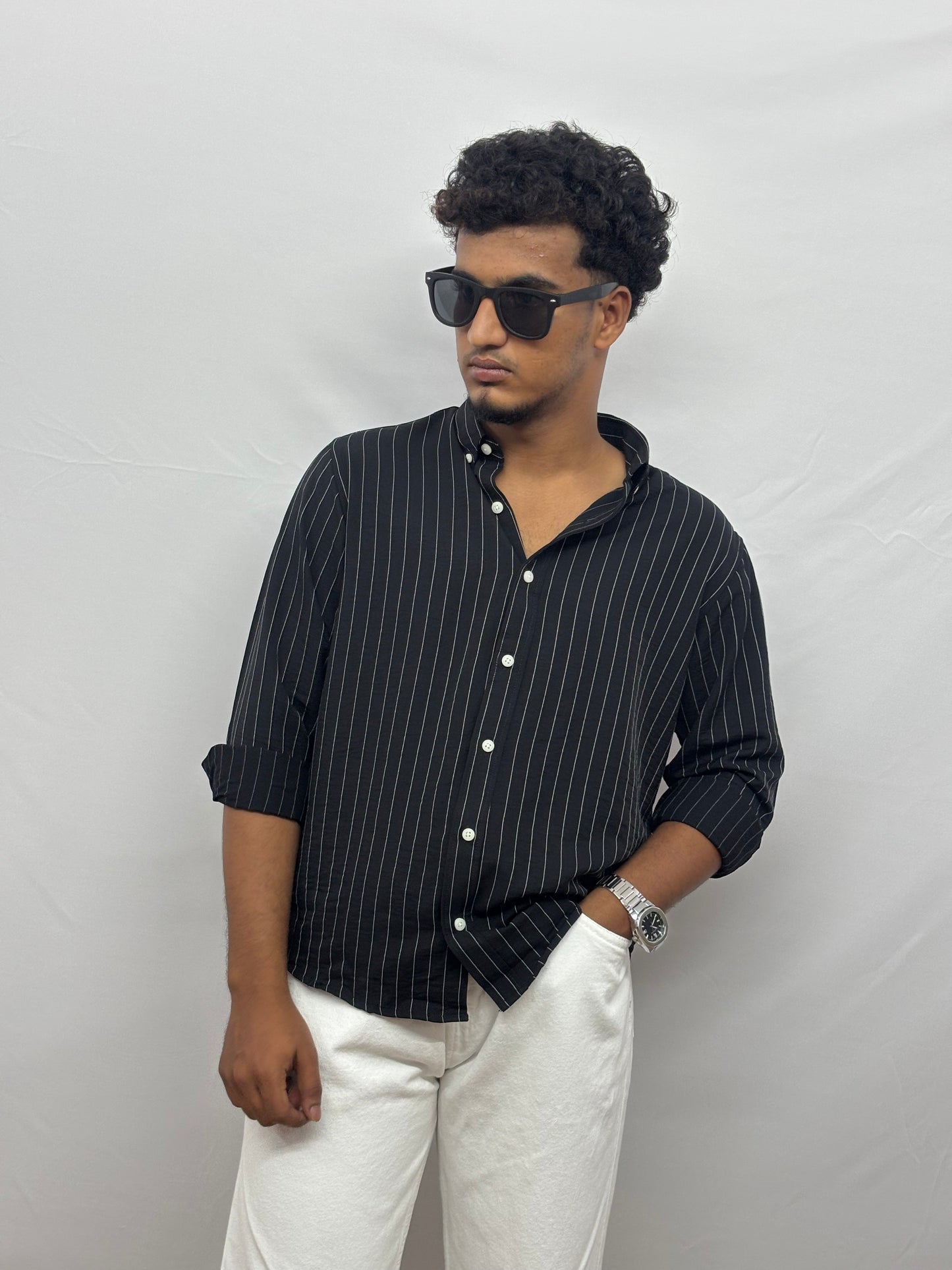 Black Stripes Shirt