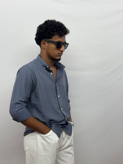 Blue Stripes Shirt