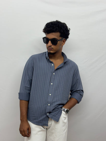 Blue Stripes Shirt