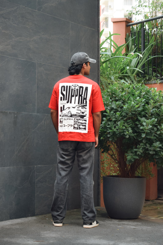 Red Oversized T-shirt