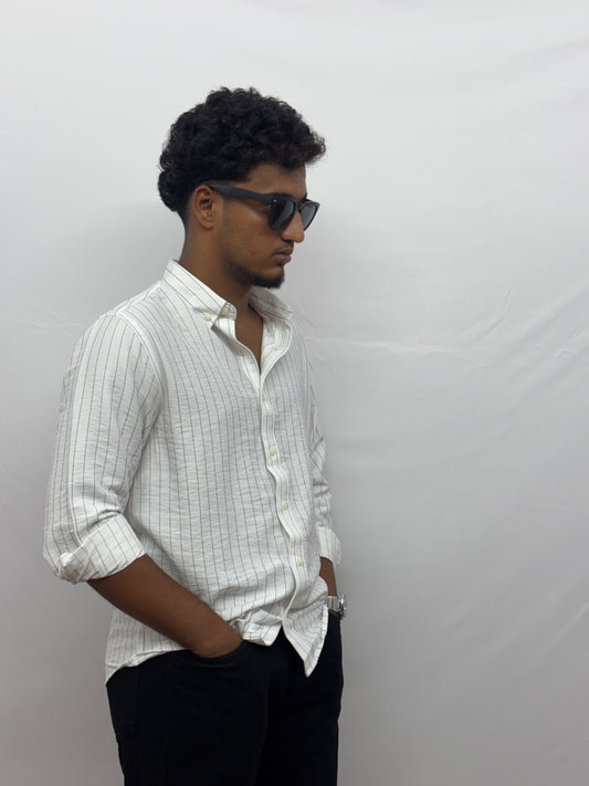 White Stripes Shirt
