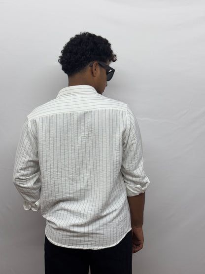 White Stripes Shirt