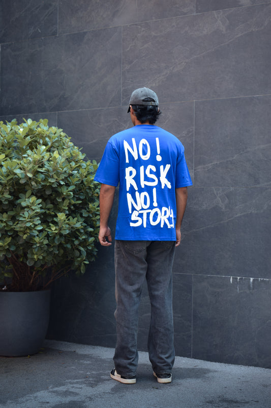 Blue Oversized T-shirt