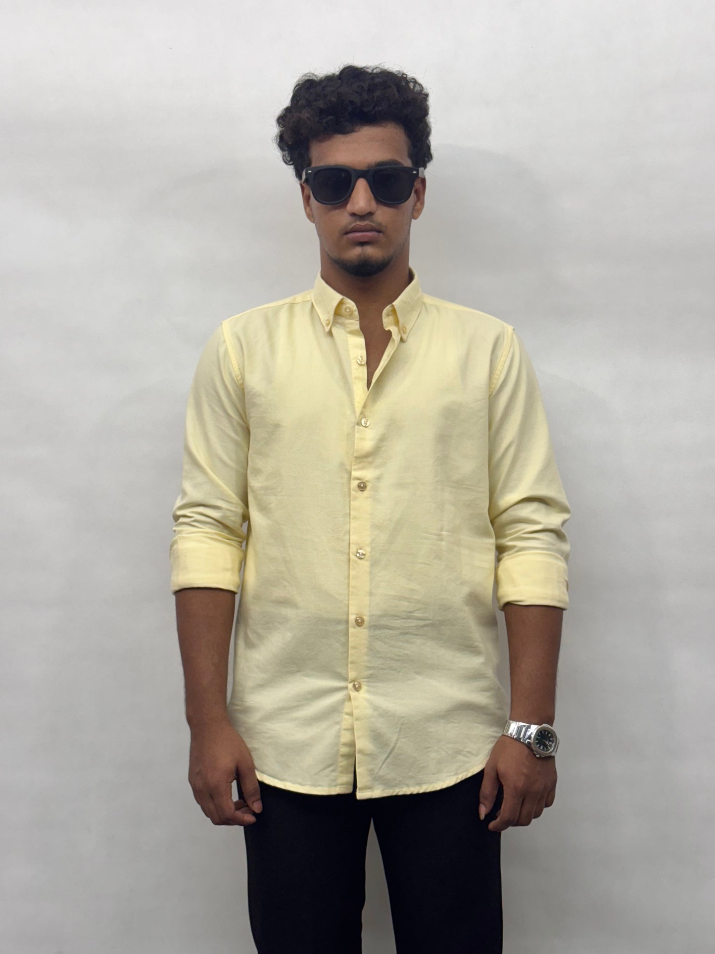 Yellow Cotton Shirt