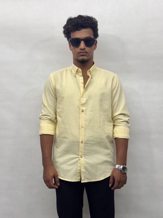 Yellow Cotton Shirt