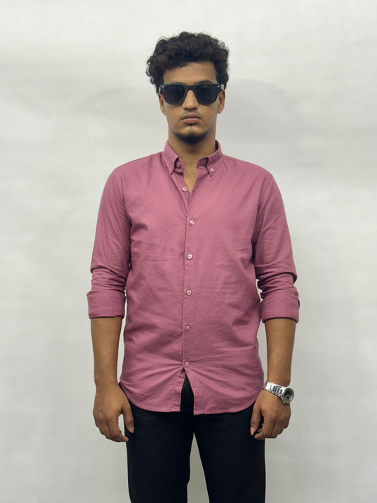 Pink Cotton Shirt