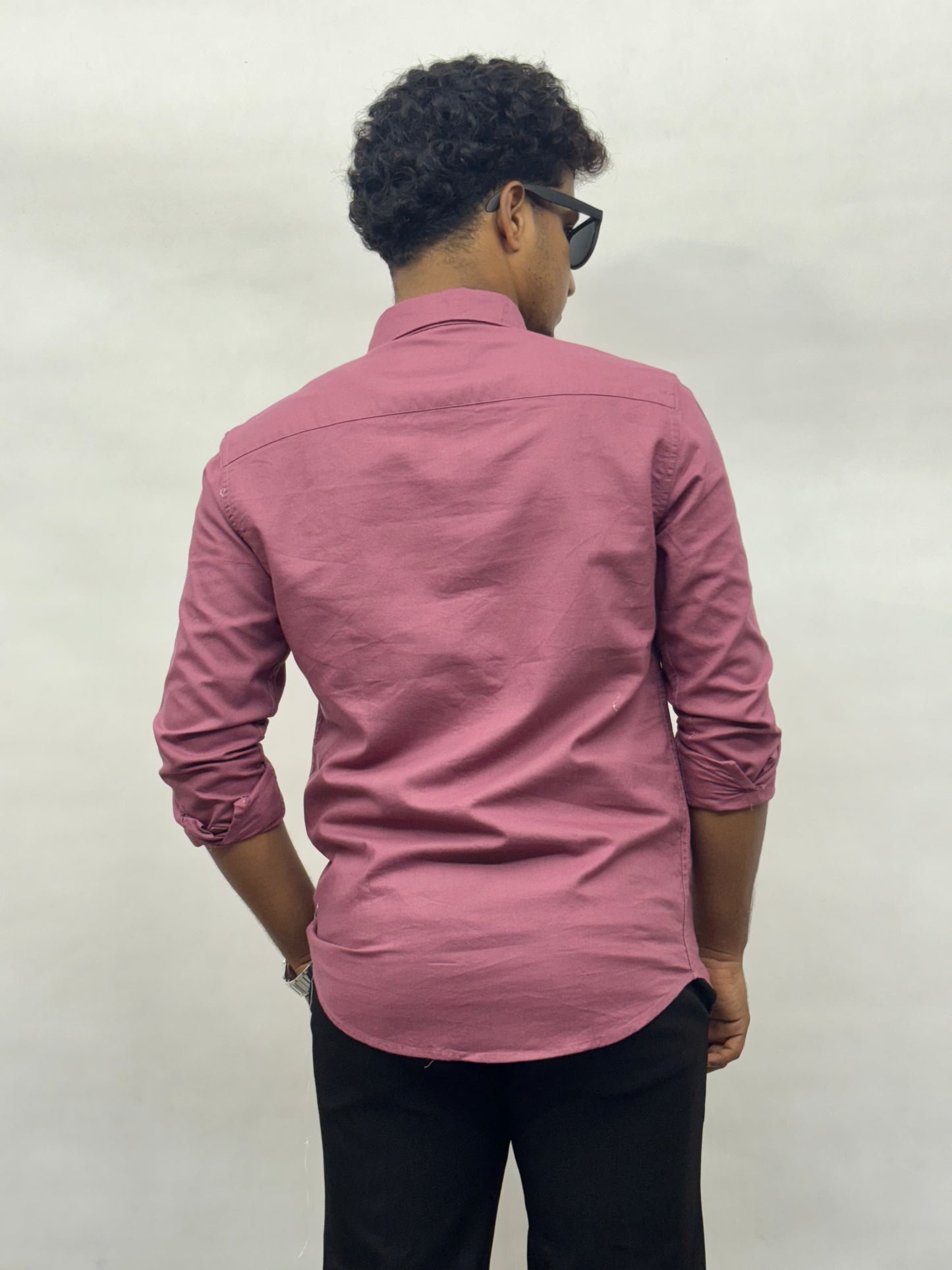 Pink Cotton Shirt