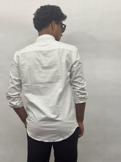 White Cotton Shirt