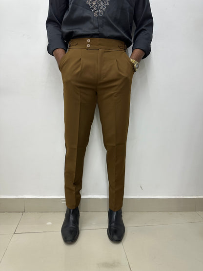 Mustard Brown Gurkha Pants