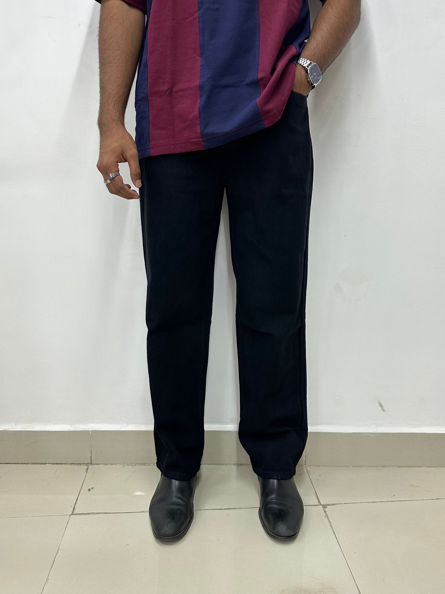 Black Baggy Fit Jeans