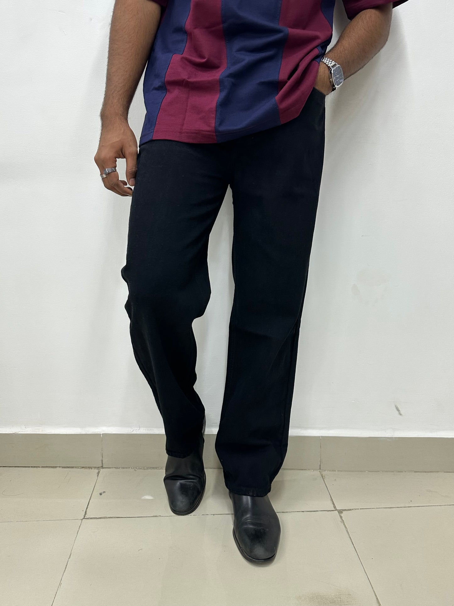 Black Baggy Fit Jeans