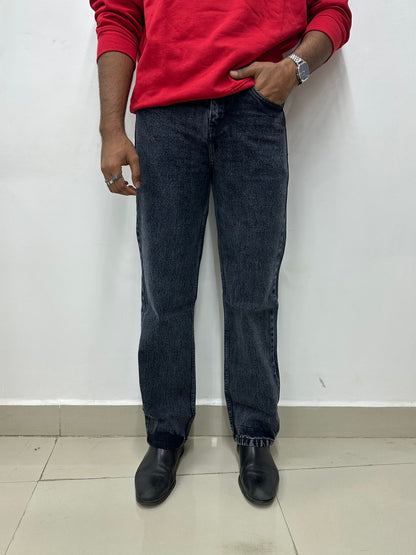 Charcoal Baggy Fit Jeans