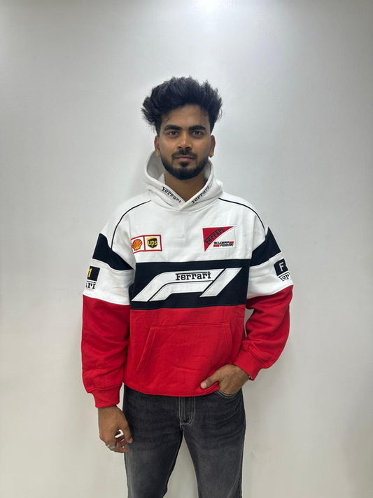 Red Racing Hoodie