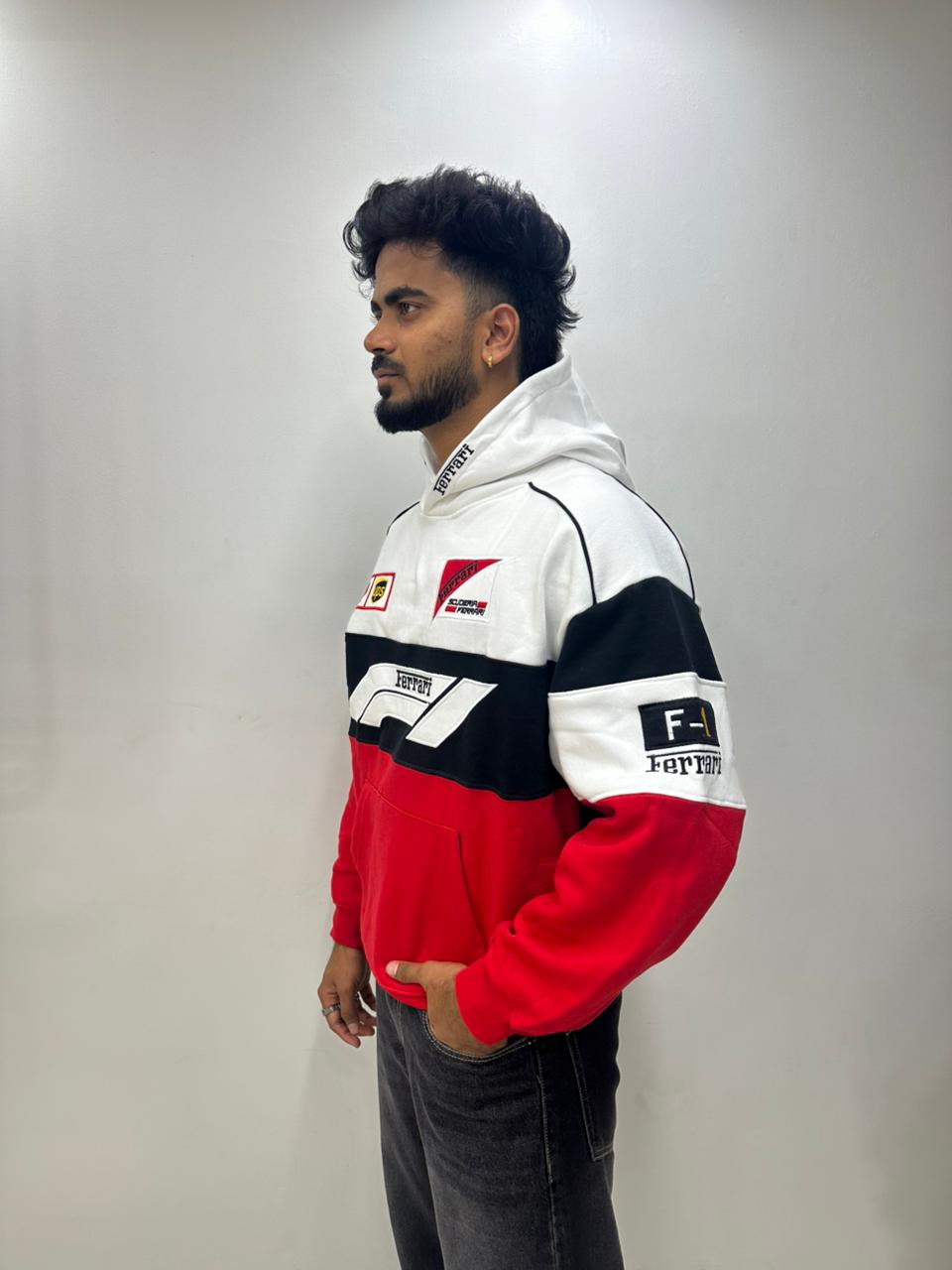 Red Racing Hoodie