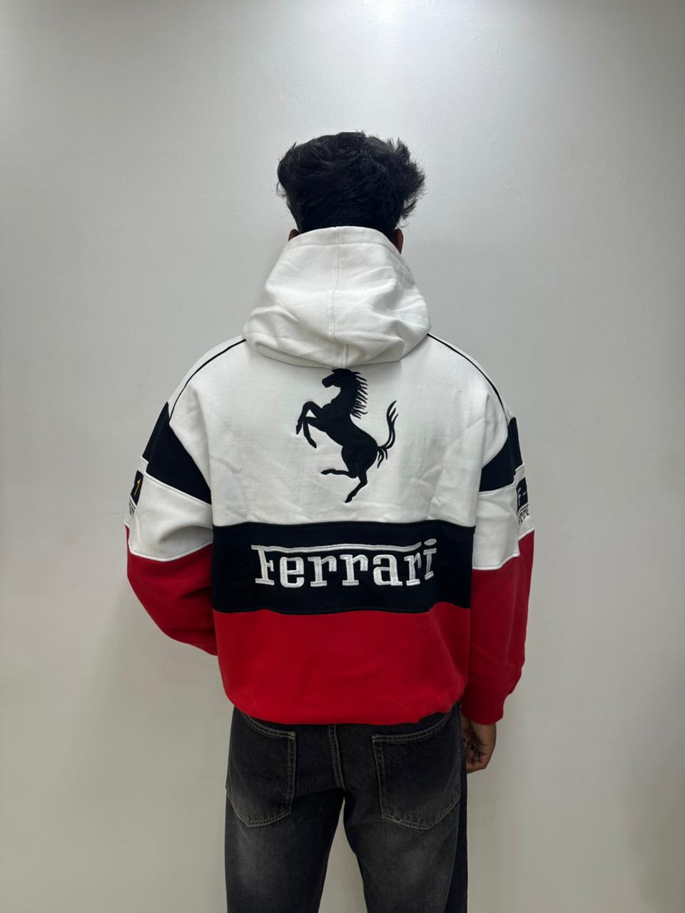 Red Racing Hoodie
