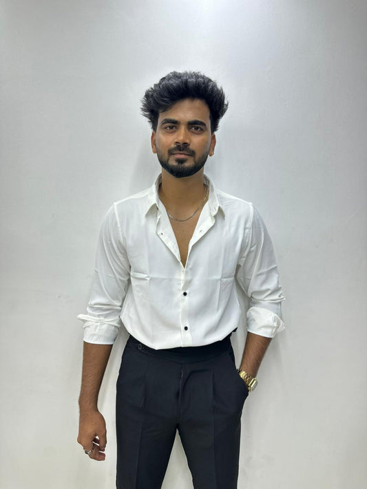 Artic White Liquid Shirt